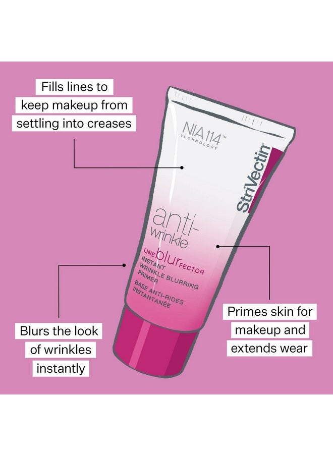 Strivectin StriVectin Line BlurFector™ Instant Wrinkle Blurring Primer, Skin Primer to help blur and fill the look of wrinkles, Makeup Primer for Smooth Skin, 1 oz.  - Image 4