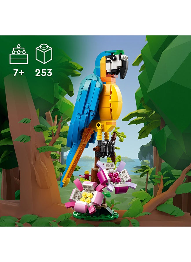 Creator Exotic Parrot 31136 Building Toy Set (253) Pieces