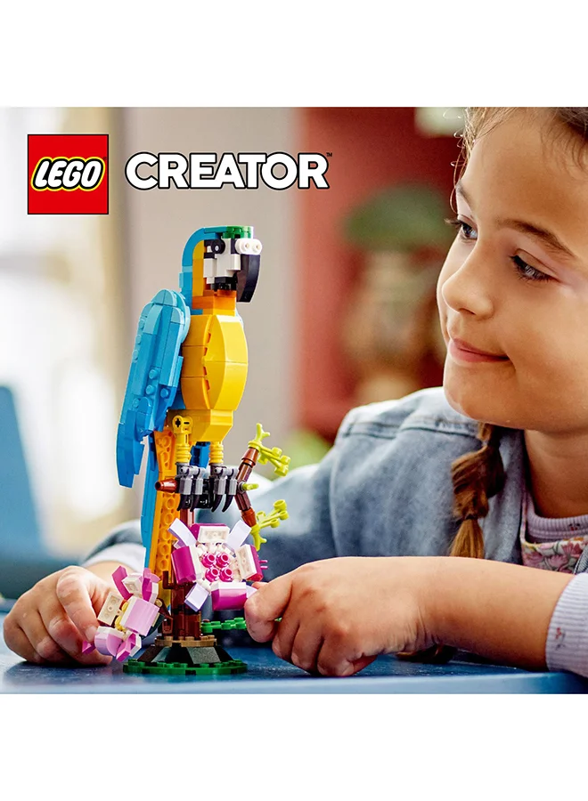 ليغو مجموعة الببغاء الغريب 31136 من LEGO® Creator (253 قطعة)