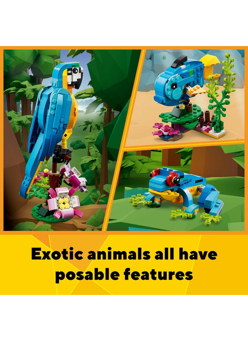 LEGO Creator Exotic Parrot 31136 Building Toy Set (253) Pieces  - Image 5