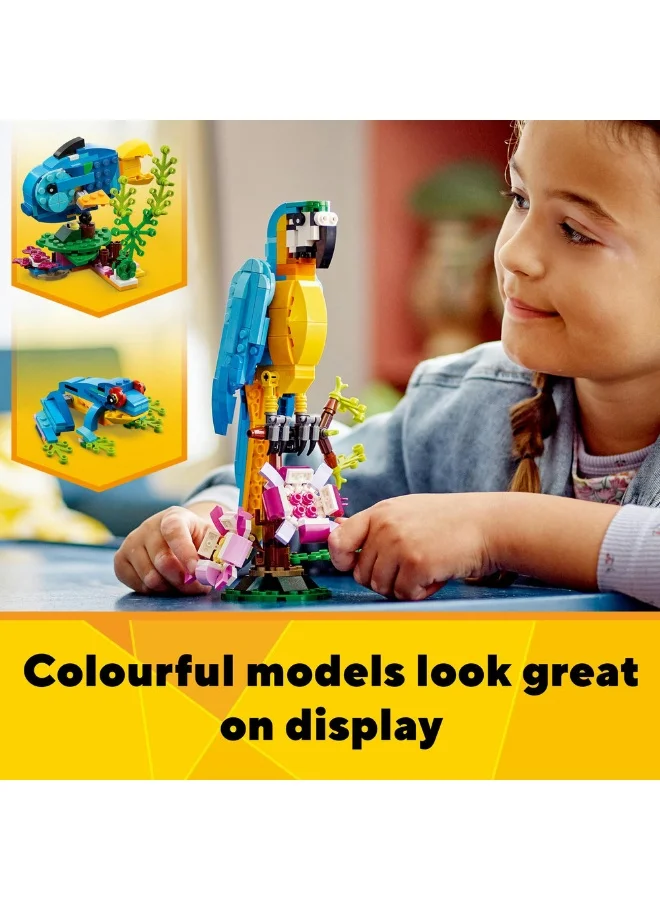 ليغو مجموعة الببغاء الغريب 31136 من LEGO® Creator (253 قطعة)