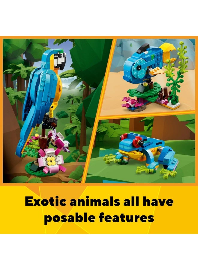 LEGO Creator Exotic Parrot 31136 Building Toy Set (253) Pieces  - Image 5
