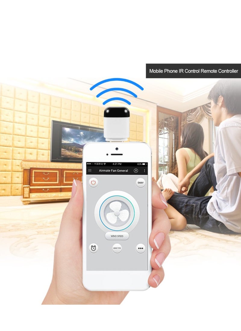 SYOSI - Universal IR Remote Control Adapter for Android Smart Phone, OTG USB C Port Mini Mobile Phone Infrared Controller  for AC, Fan, Projector, TV, STB - OTG USB C Port - Image 1