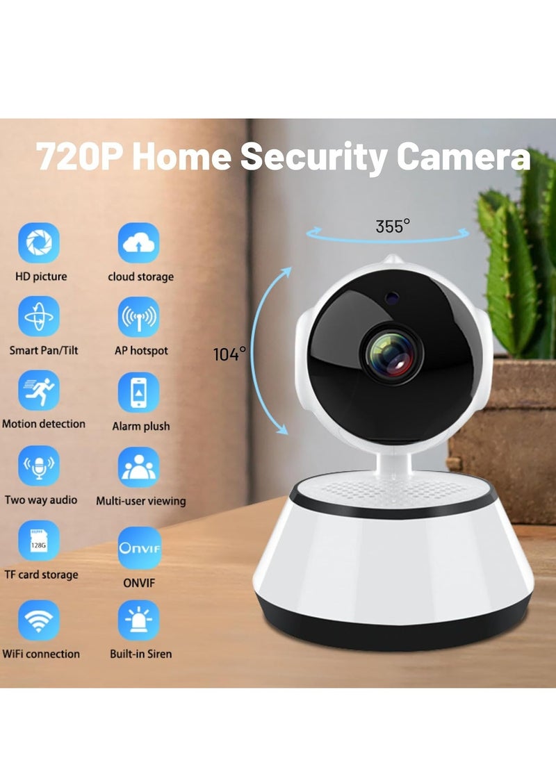 NEW Indoor Surveillance Camera – 24/7 Monitoring with V380 PRO Baby Monitor, Night Vision, 2-Way Talk, Secure Storage & App Control - Image 3
