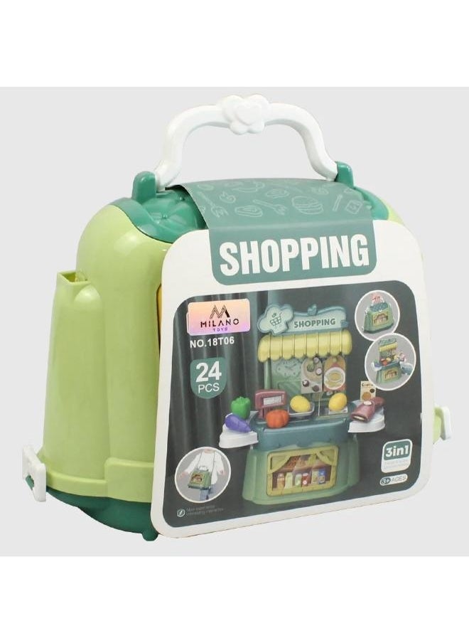 OKO Eid Game 3 in 1 Supermarket Playset, Kids Toys, Gift, Growth, Fun, Learning, For Children  - Image 3