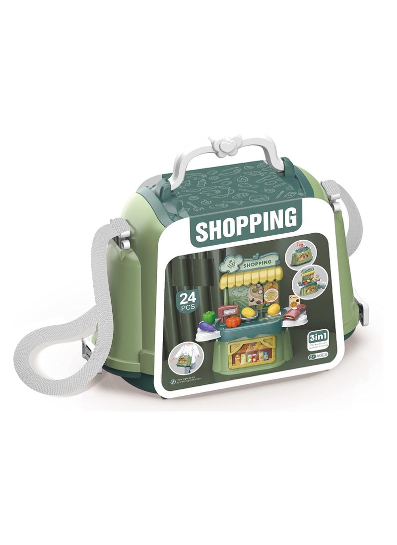 OKO Eid Game 3 in 1 Supermarket Playset, Kids Toys, Gift, Growth, Fun, Learning, For Children  - Image 4
