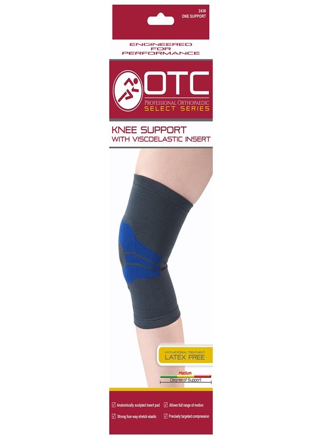 OTC Knee Brace, Compression Recovery, Gel Insert, X-Large - Image 5