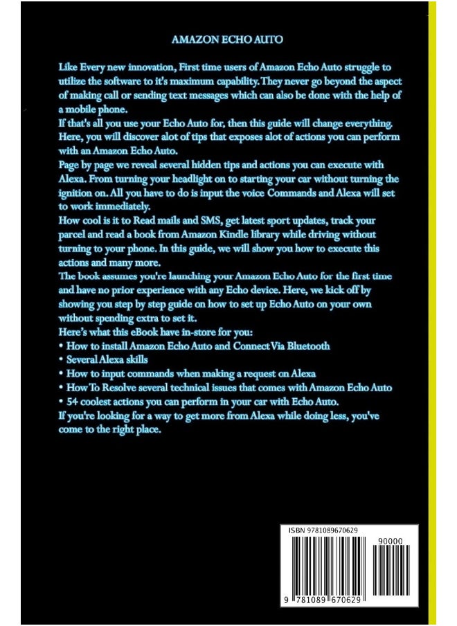 Independently Published Amazon Echo Auto: 55 Latest Tips & Tricks to Use Your Echo Auto  - Image 2