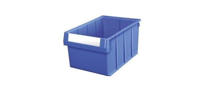 Alkon Industrial Bin, 400x255x200 mm, Blue, Polypropylene (PP) - Image 2