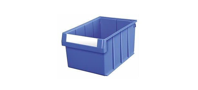 Alkon Industrial Bin, 400x255x200 mm, Blue, Polypropylene (PP) - Image 1