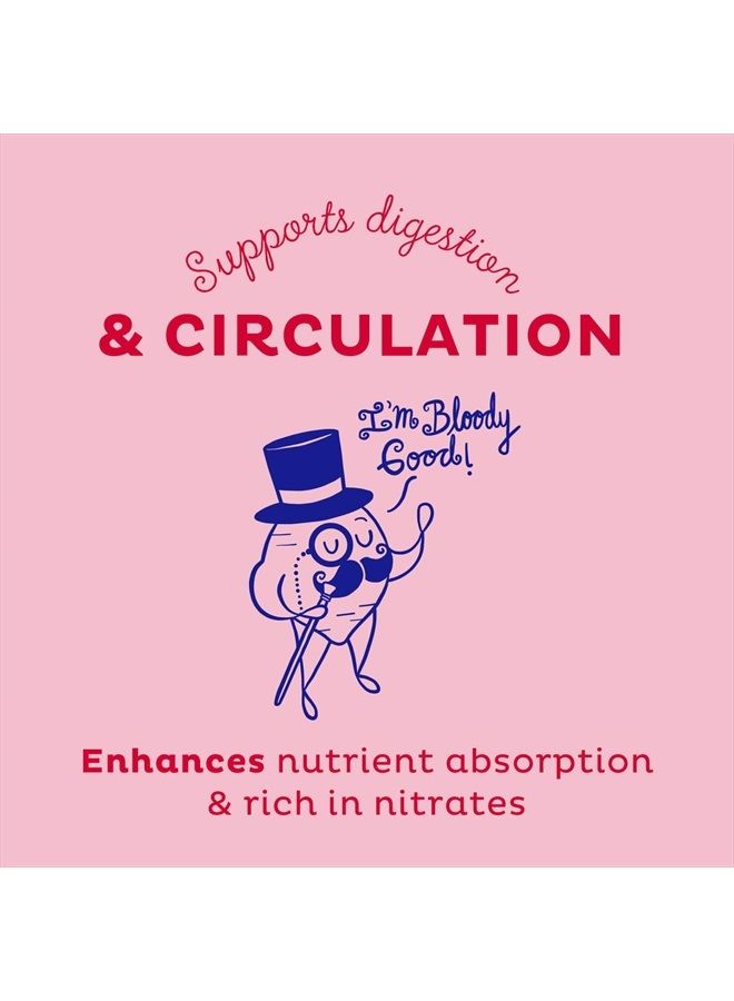 KOS Reds Superfood Powder - Beet Root, Goji Berries, Acai Powder, Pomegranate Juice - Energy Booster, Circulation and Digestion Support - Delicious Goji Berry Popsicle Flavor - 8.78 Oz, 28 Servings - Image 5