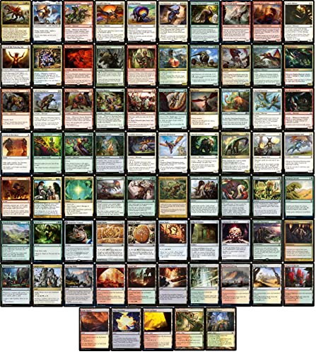 MTG Decks & More Dinosaur Commander Deck Custom Built Elite MTG EDH 100 Card - Image 1