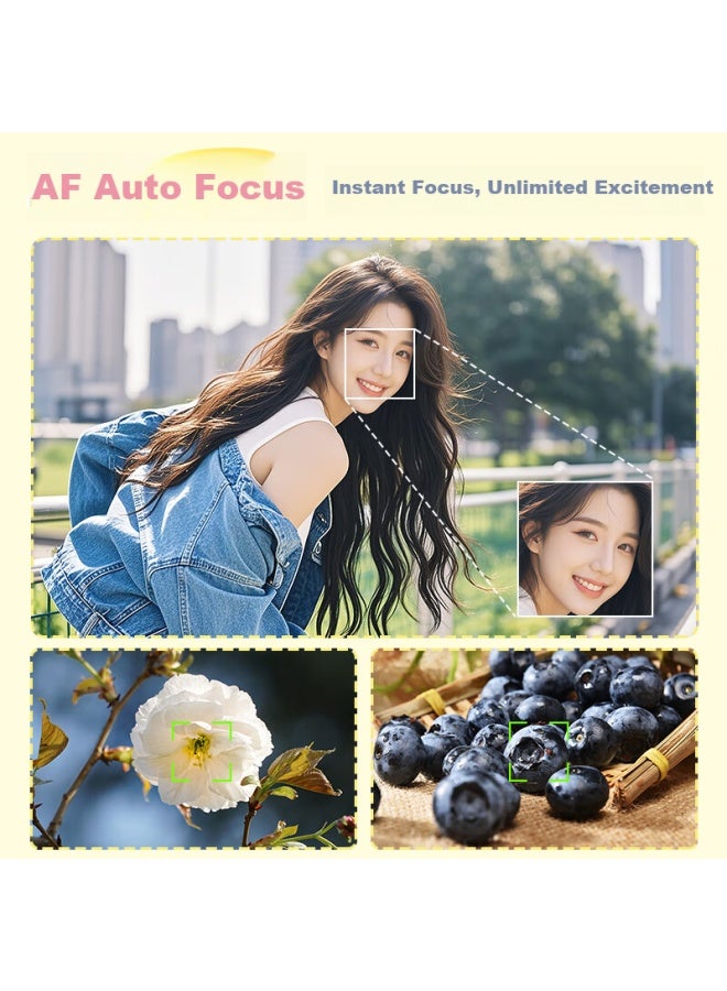 Caizu 6400w Pixel Digital Camera Student Campus Beauty Entry-level Compact Camera Z3 Replacement Ccd Mobile Phone Transfer Camera New Year Birthday Gift - Image 5
