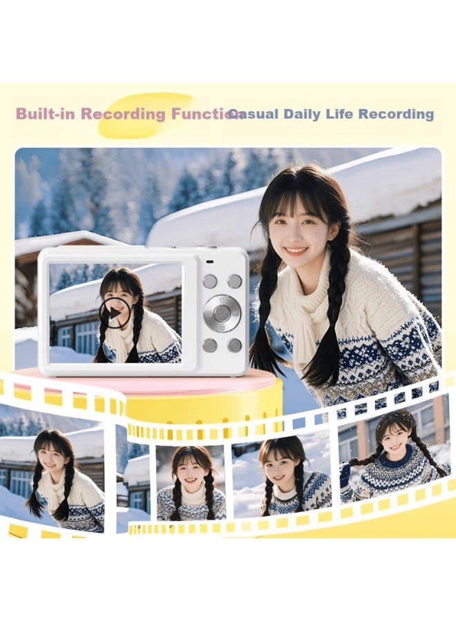 Caizu 6400w Pixel Digital Camera Student Campus Beauty Entry-level Compact Camera Z3 Replacement Ccd Mobile Phone Transfer Camera New Year Birthday Gift - Image 4
