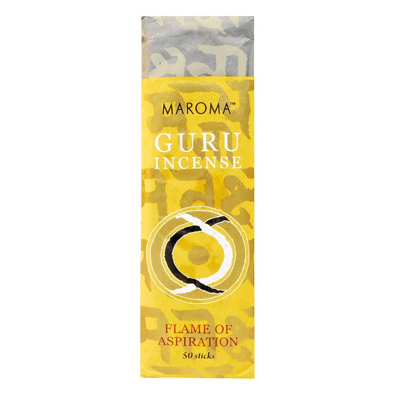 Maroma Maroma Guru Incense - Enchanting Lotus - 8" 50 Sticks  - Image 1