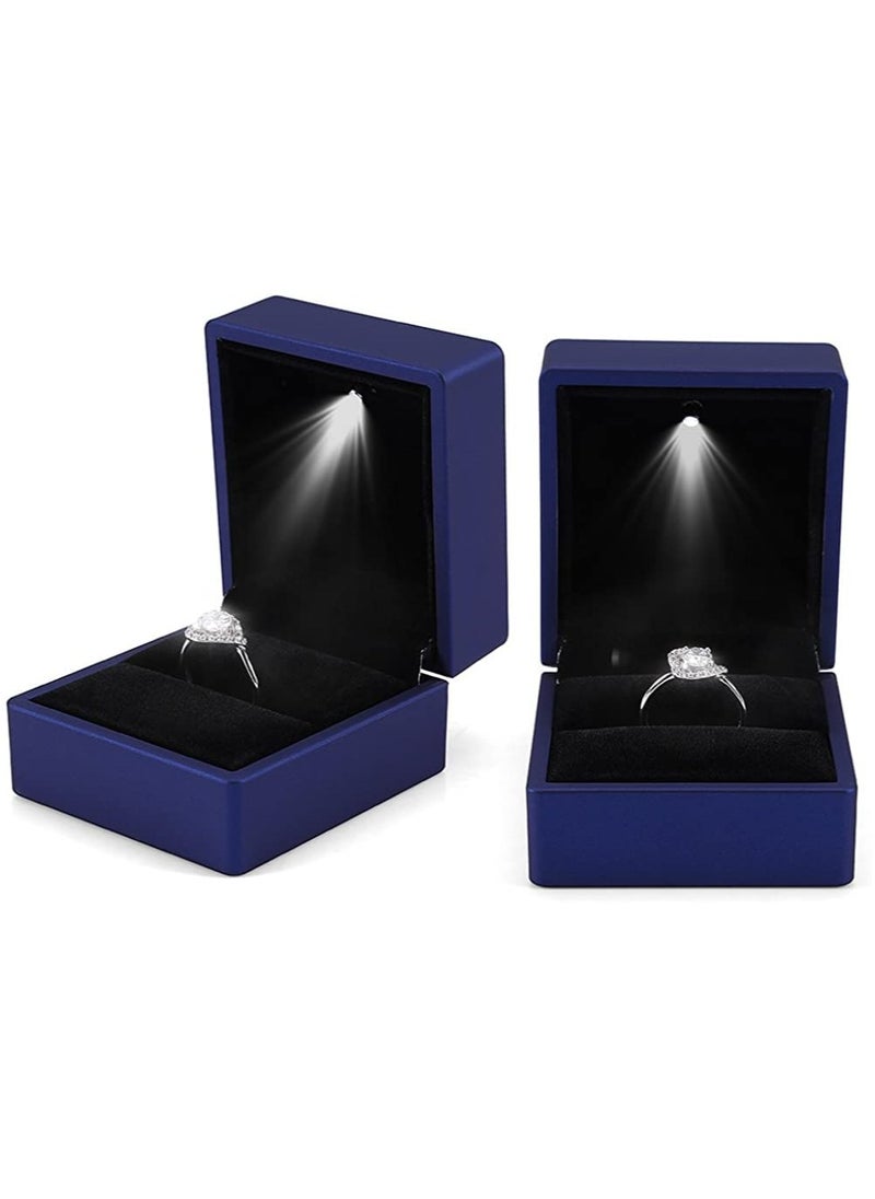BreeJooy - Engagement ring LED light box jewelry gift box - Image 1