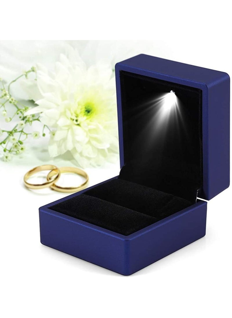 BreeJooy - Engagement ring LED light box jewelry gift box - Image 1