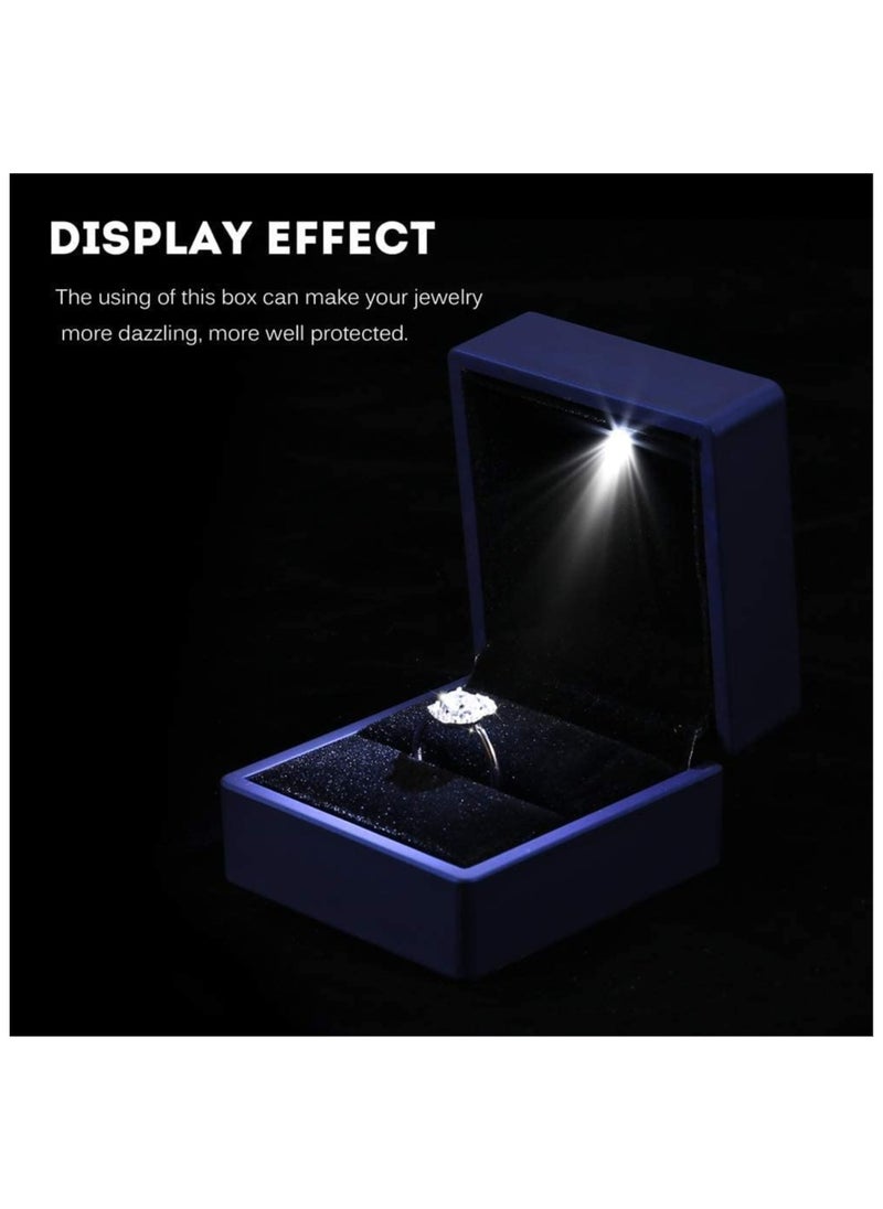 BreeJooy - Engagement ring LED light box jewelry gift box - Image 1