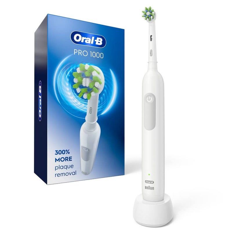 Oral-B Oral-B Pro 1000 Rechargeable Electric Toothbrush, White 