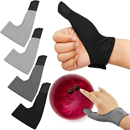 Charniol 6 Pcs Bowling Thumb Saver Protector Compact and Lightweight Thumb Stabilizer Bowling Glove Thumb Sock Right Glove - Image 1