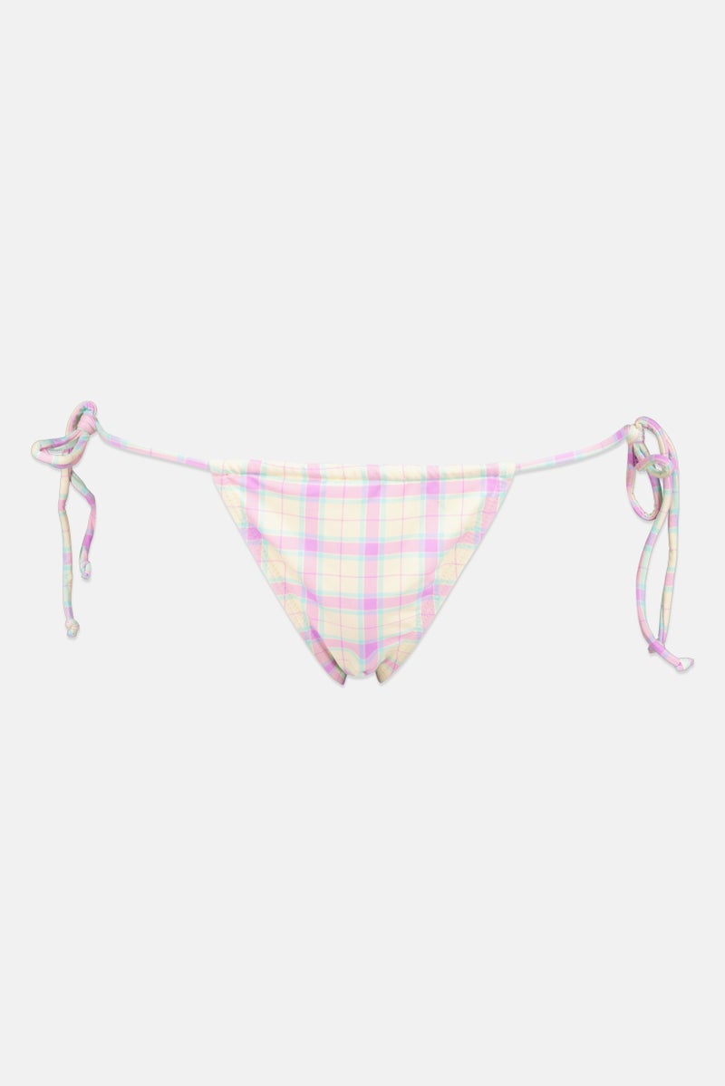 Bershka Women Plaid Bikini Bottom, Multicolor - Image 2