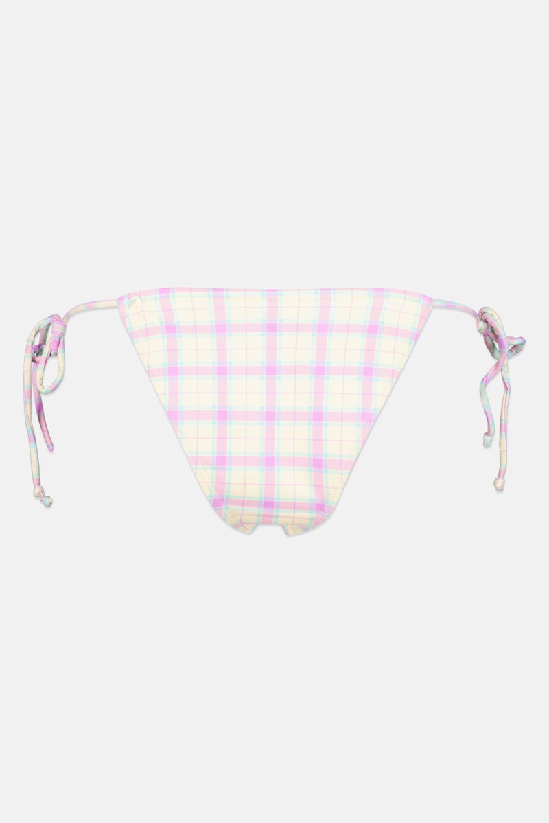 Bershka Women Plaid Bikini Bottom, Multicolor - Image 3