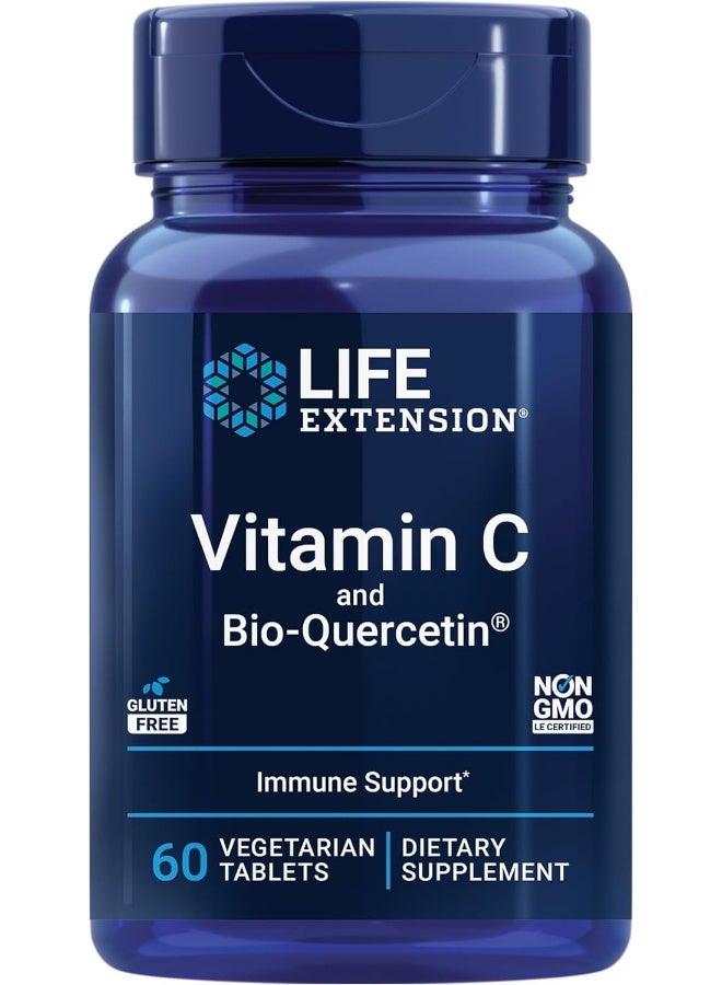 LIFE Extension Vitamin C and Bio-Quercetin 60's - Image 1