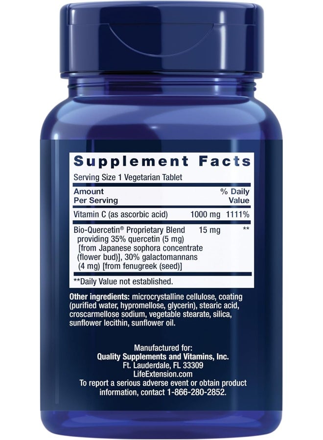 LIFE Extension Vitamin C and Bio-Quercetin 60's - Image 2