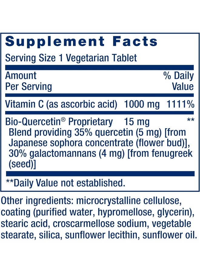 LIFE Extension Vitamin C and Bio-Quercetin 60's - Image 3