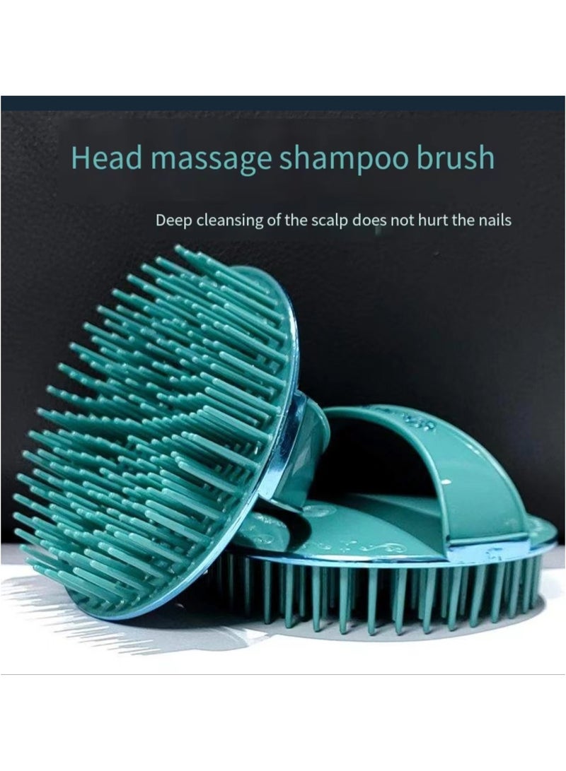 Heeta hair scalp massager shampoo brush body massage brush green - Image 1