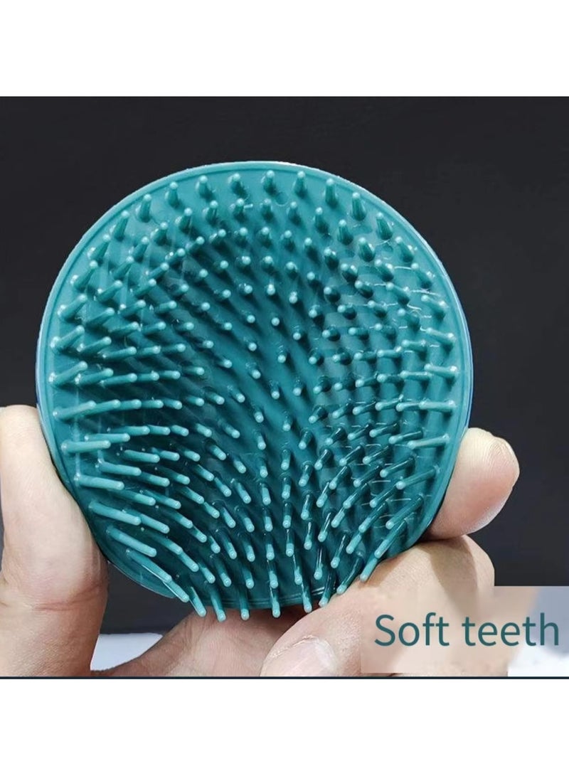 Heeta hair scalp massager shampoo brush body massage brush green - Image 2