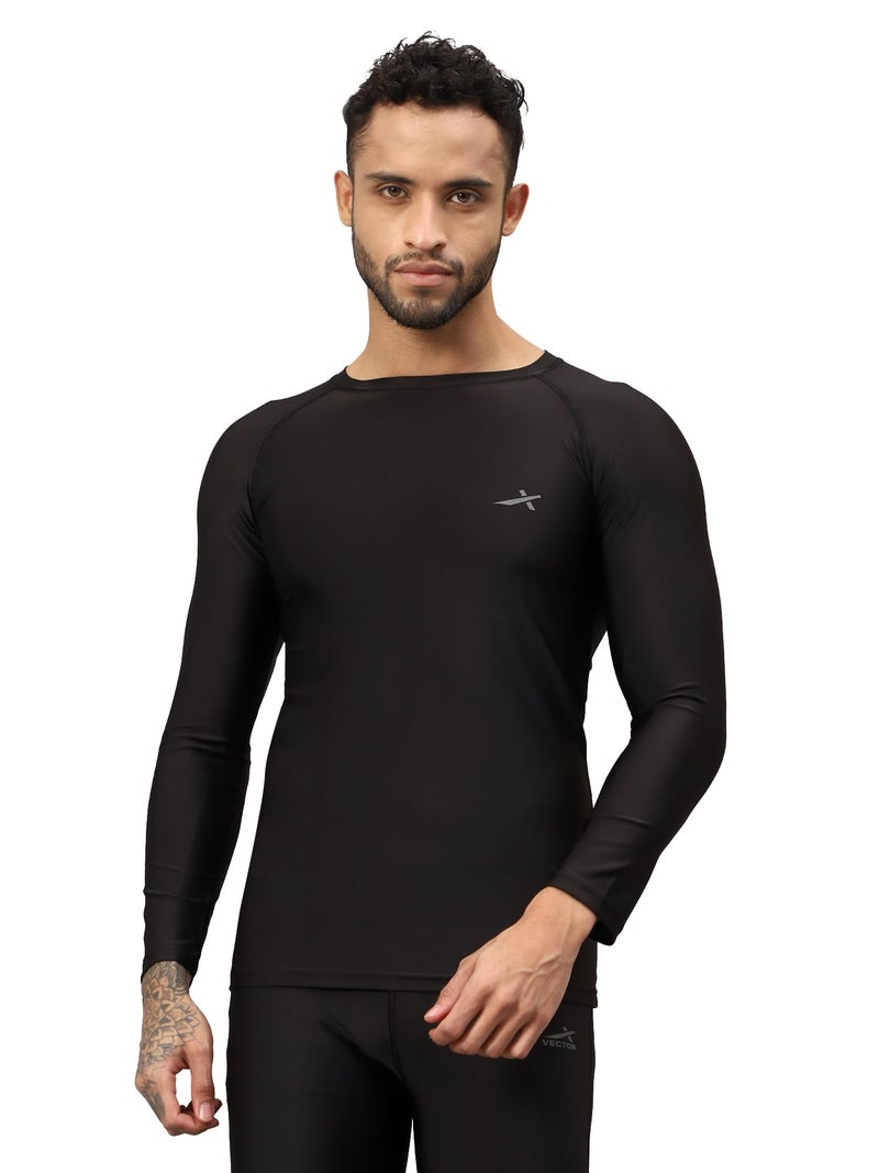 Vector X OMT-180 Unisex Adults Compression Full Sleeve Base Layer Tight Top - Image 1