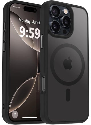 Case for iPhone 16 Pro Max with Sensitive Camera Control Capture Button, Compatible with MagSafe, Translucent Matte Shockproof Case for 16 Pro Max 6.9, Black - pzsku/Z99C3FC3A1E2FACD2781BZ/45/_/1739957676/54515e88-7236-4e98-9f45-b0458c762f00