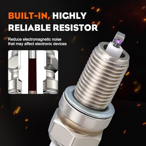 Hipa 14 132 11-S Spark Plug for NGK 3481 DCPR6E Kohler XT675 XT650 XT149 XT800 XT775 6.75 1413211 - Image 5