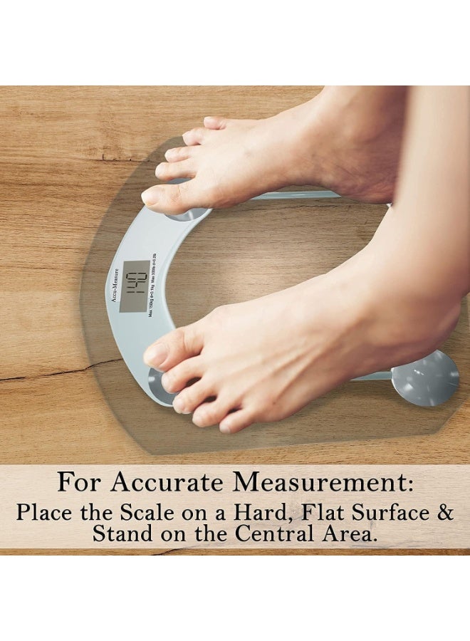 Toshionics Digital LCD Electronic Glass Weighing Scale White - Image 4