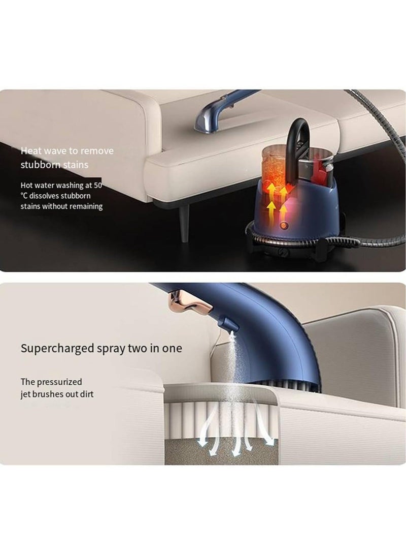 Denx Multi-Purpose Smart Vacuum Cleaner for Deep Cleaning & Stain Removal – Ideal for Carpets, Sofas, Curtains & Upholstery – AI Sensor, Steam Function, App-Controlled - Image 5