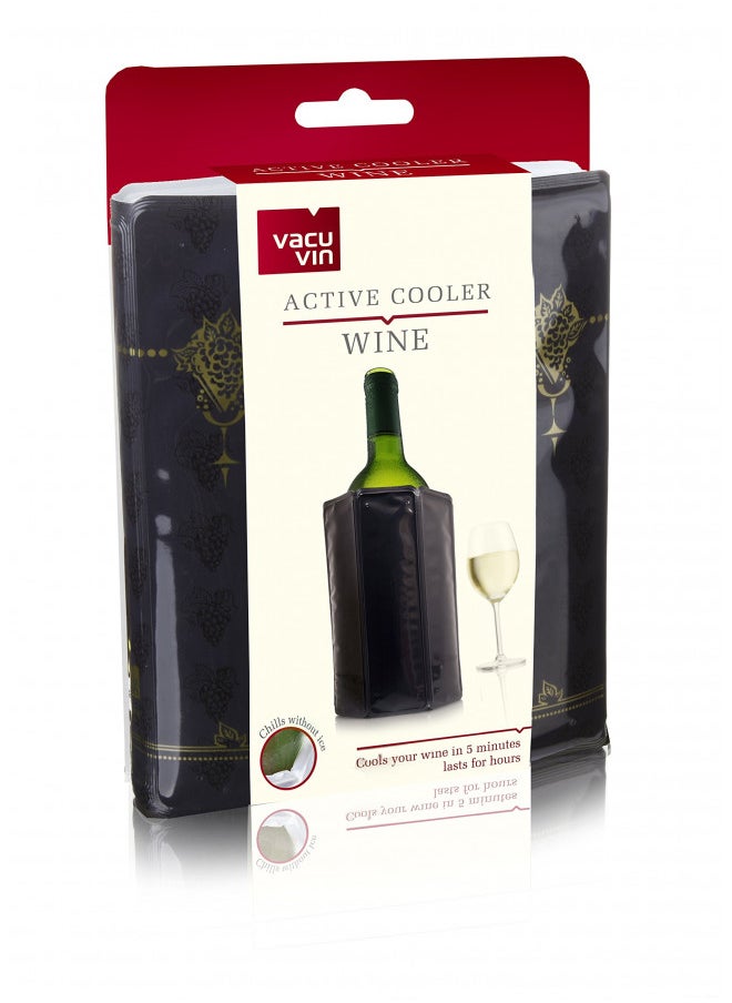 Vacu Vin Rapid Ice Active Cooler Wine Bottle Chilling Sleeve, Standard, Classic - pzsku/Z99C43D4B1681AEC06430Z/45/_/1728458441/495ad5e0-1a81-4bb2-bd71-f81bb662e51c