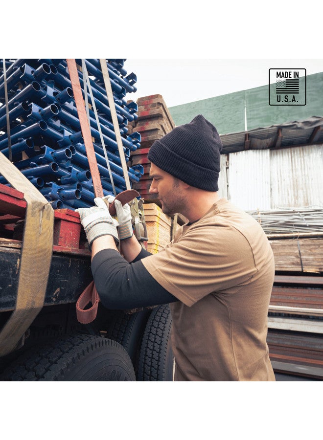 Rothco Genuine U.S.N. Wool Watch Cap, Navy Blue - Image 4