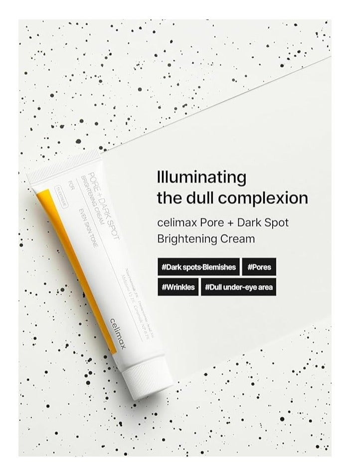 celimax Pore+Dark Spot Brightening Cream | with Niacinamide, Tranexamic Acid, TXA Cream, Pore Minimizer, Non-Irritating, Hydrating, For Sensitive Skin, 35ml - Image 4