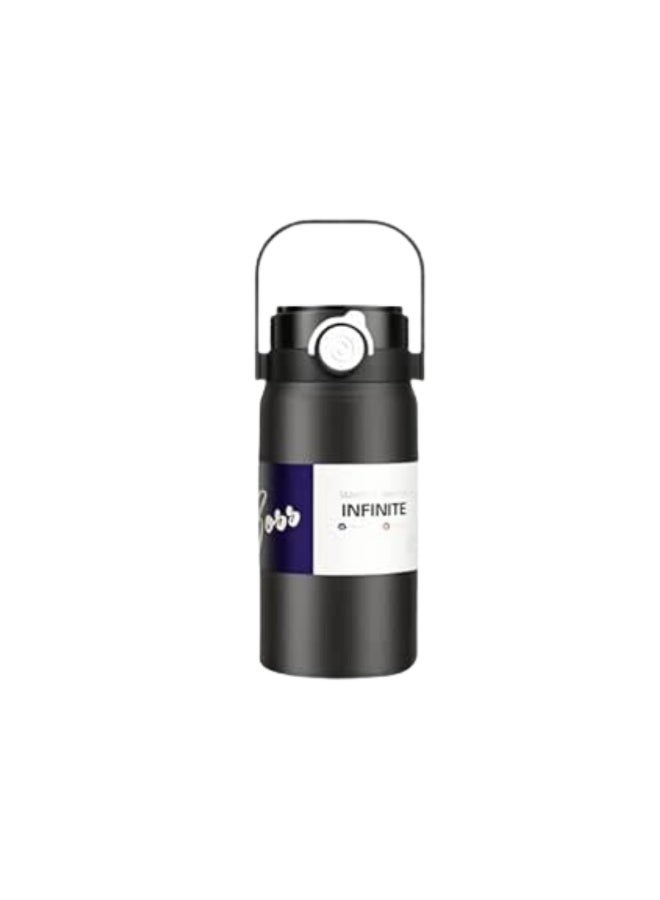 Handle Thermal Bottle – 1000ml Double Wall Insulated Stainless Steel Water Cup | Leakproof Travel Flask for Hot & Cold Drinks