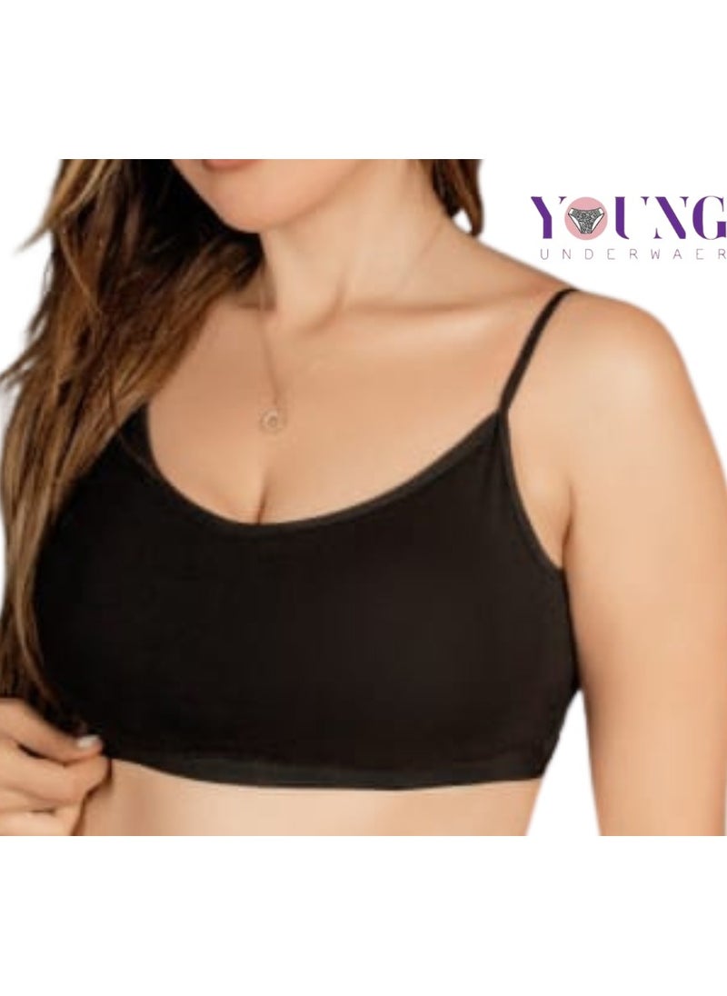 YOUNG WEAR - Women's 100% Cotton Bra | Ultimate Comfort, Breathability, and Support | For Everyday Wear - Image 1