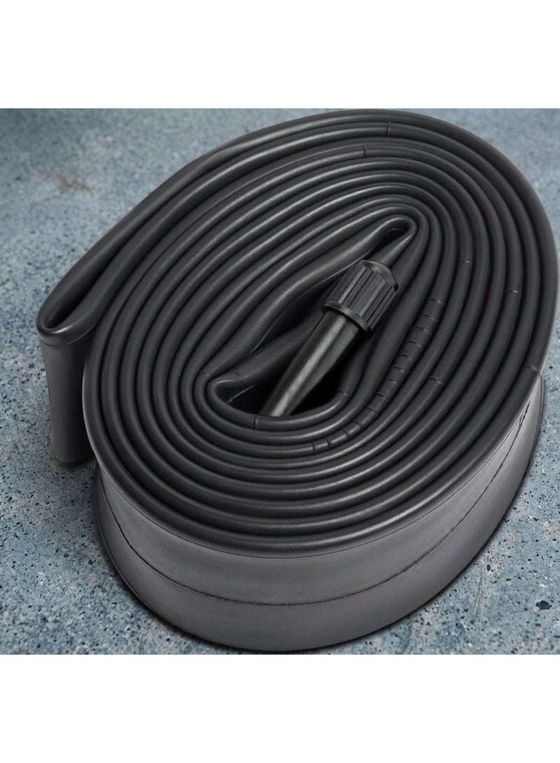 2 Pack 27.5 Inch Bike Inner Tubes | 27.5 x 1.75 1.95 2.125 Schrader Valve 32mm Tubes | Durable Bicycle Replacement Inner Tube Set Black - Image 3