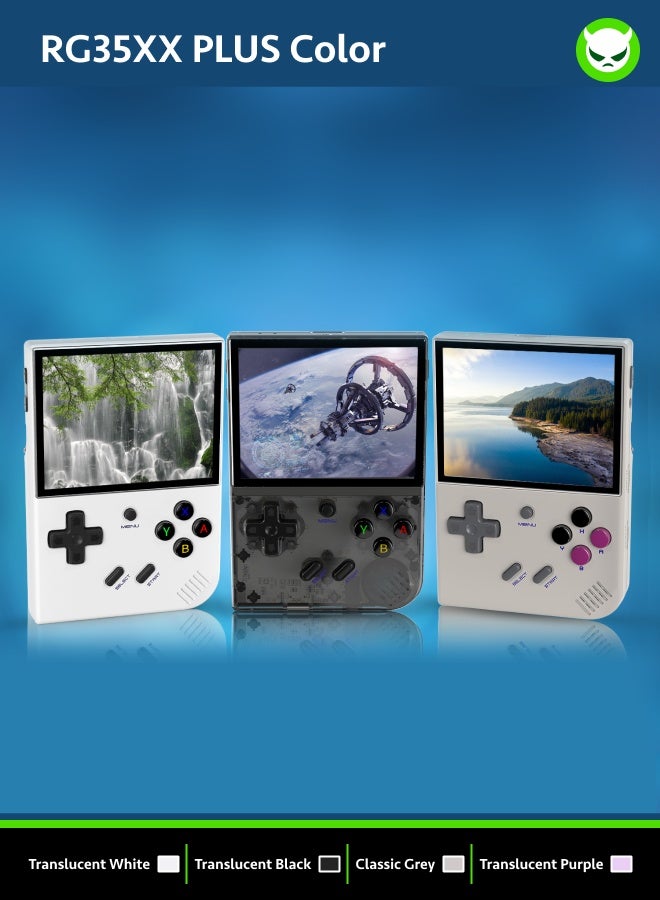 ANBERNIC  RG35XX Plus Retro Handheld Game Console 3.5-inch IPS Screen 35 Systems Over 18K ROMs Playable WiFi & Bluetooth Plug & Play Classic Video Game Console for Kids & Adults【Black-64GB-Over 5000 ROMs Playable】 - Image 3