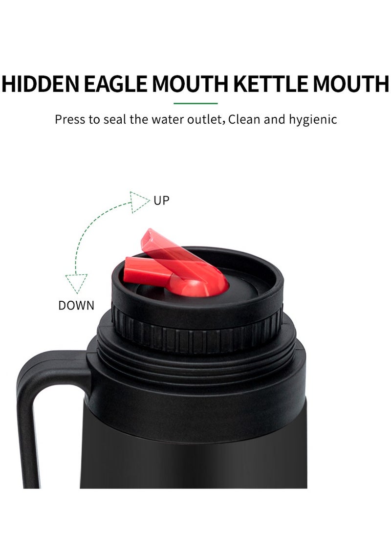 CUOPRU - Yerba Mate Jugs 1000 ML Vacuum Flask Heat Insulated - Image 1
