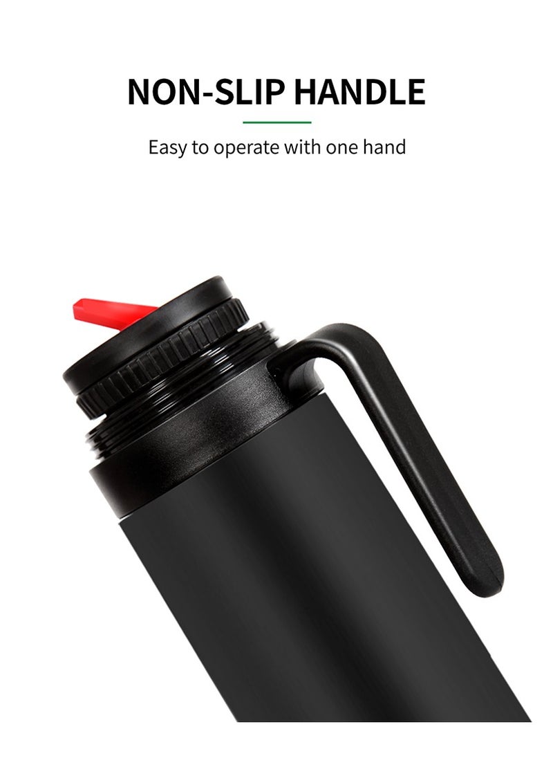 CUOPRU - Yerba Mate Jugs 1000 ML Vacuum Flask Heat Insulated - Image 1