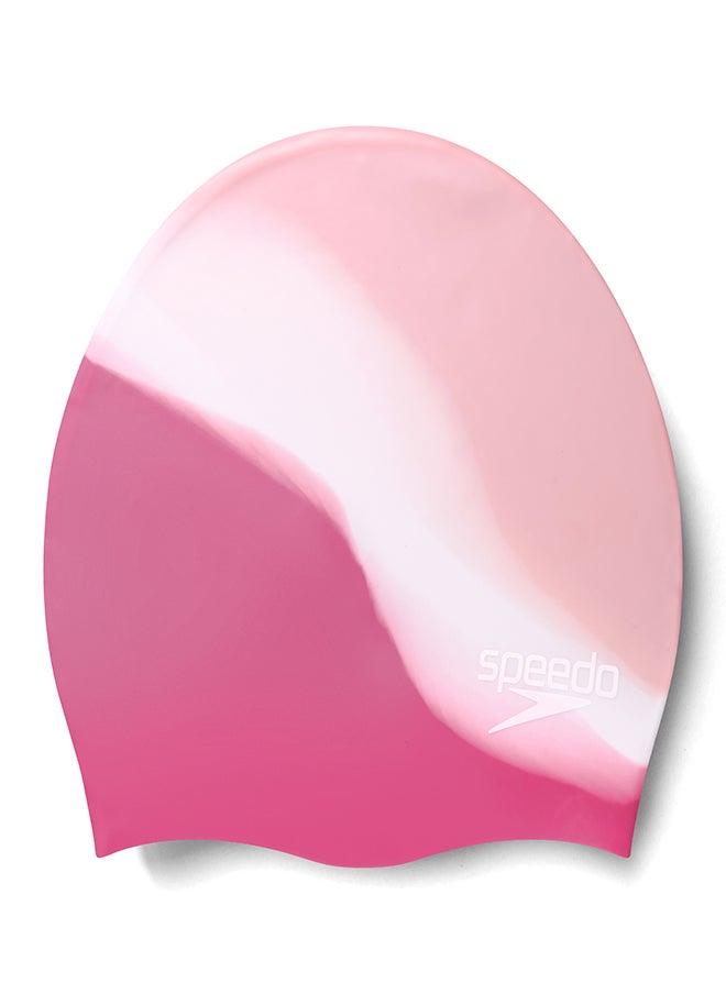 speedo - Kids' Silicone Swimming Cap Pink - Image 1