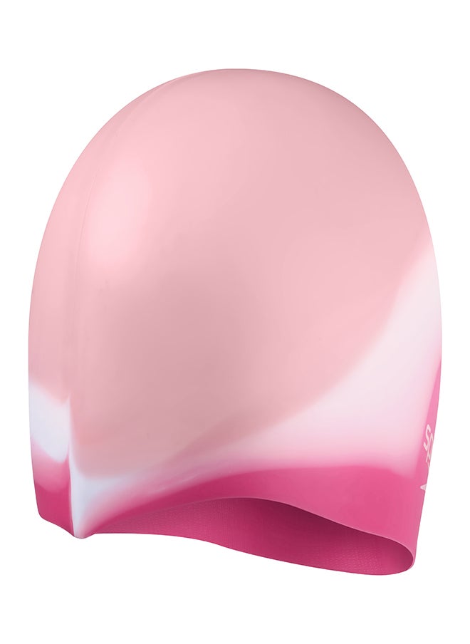 speedo - Kids' Silicone Swimming Cap Pink - Image 1