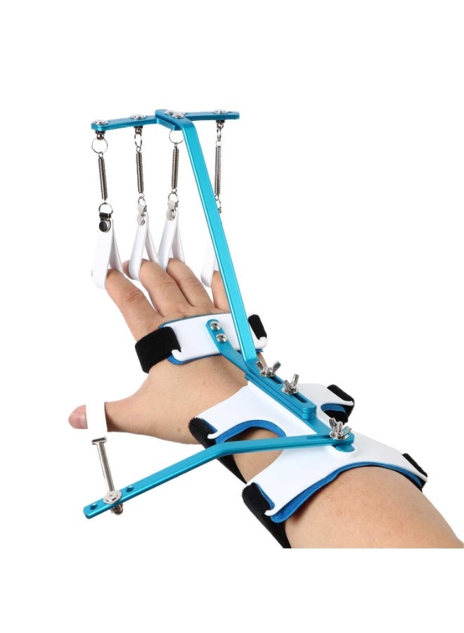 Hand Wrist Finger Orthotics Training Device Wrist Finger Orthosis Brace Hand Finger Muscle Strength Rehabilitation Trainer Finger Wrist Orthotics Exerciser for Hemiplegia Stroke - Image 1