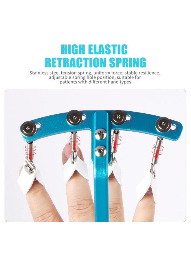 Hand Wrist Finger Orthotics Training Device Wrist Finger Orthosis Brace Hand Finger Muscle Strength Rehabilitation Trainer Finger Wrist Orthotics Exerciser for Hemiplegia Stroke - Image 5