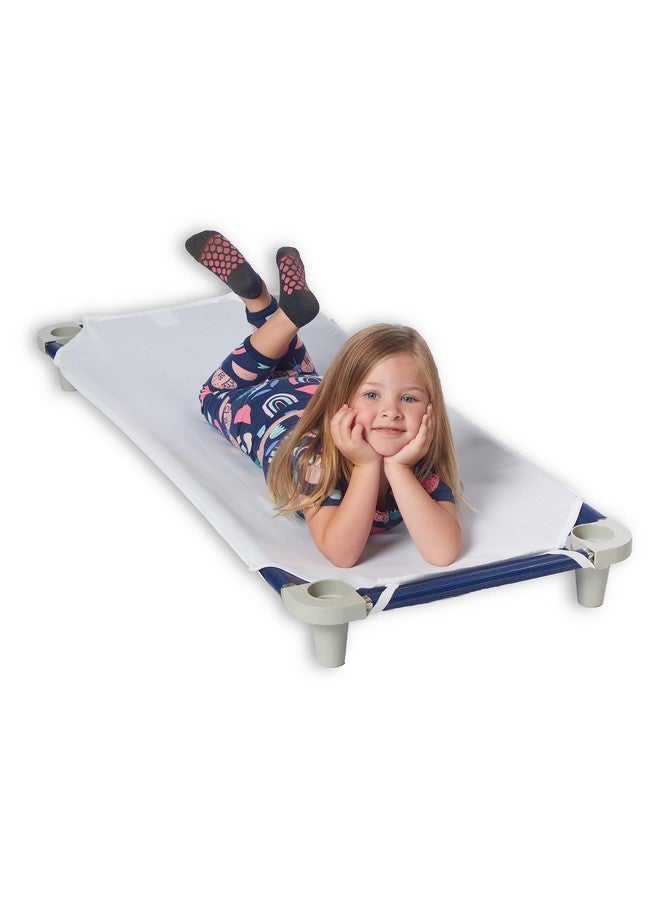 ROLLEE POLLEE Northwest Rollee Pollee White Microfiber Cot Sheets - Super Soft & Durable with Elastic Loops - Ideal for Preschool & Daycare Naptime Bedding - Toddler Size 23" x 42" 6-Pack - Image 3